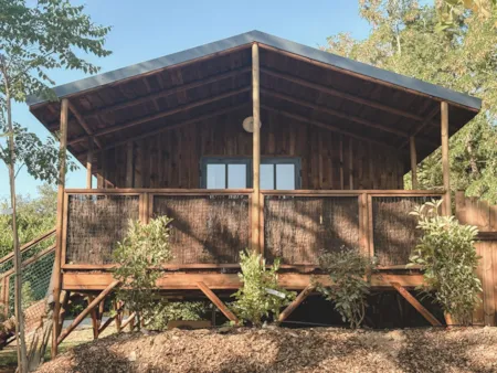 Location - Cabane Estèla - 29 M² - Terrasse ( 13.6 M² ) - Domaine Amaïa