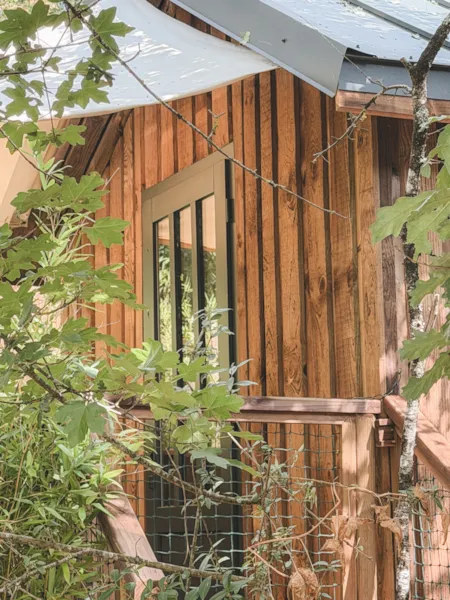 Huuraccommodatie(s) - Hut Luna - 15 M² - Terras ( 8.5 M² ) - Domaine Amaïa
