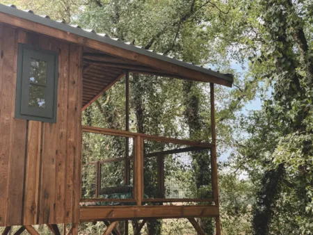 Location - Cabane Auròra - Terrasse (13,6 M²) - Domaine Amaïa
