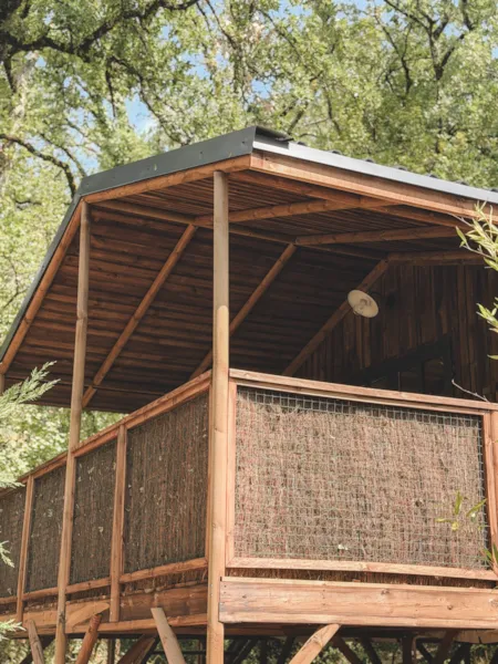 Location - Cabane Tèrra - 23 M² - Terrasse (13  M²) - Domaine Amaïa