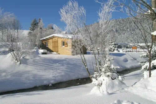 Huuraccommodatie(s) - Chalet Top Tv 29M² - image n°3 - Capfun - Camping Caravaneige L'Oursière