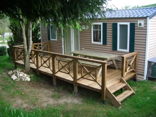 Mietunterkunft - Mobilheim Sun Top Tv 26M² - image n°7 - Capfun - Camping Caravaneige L'Oursière