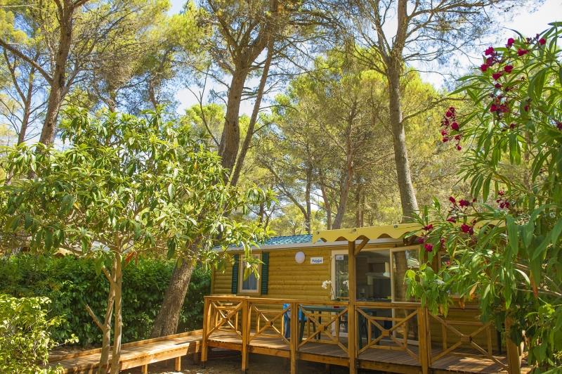 Huuraccommodatie - Stacaravan Sun Life Top Tv 31M² - Capfun - Camping Caravaneige L'Oursière