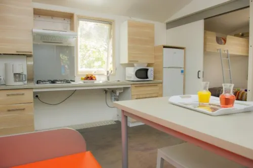 Location - Mobil Home Sun Life Top Tv 31M² - image n°2 - Capfun - Camping Caravaneige L'Oursière