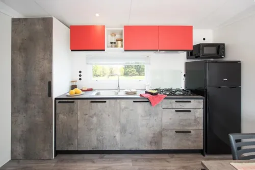 Accommodation - Mobile Home Raoul 33M² - image n°3 - Capfun - Camping Caravaneige L'Oursière
