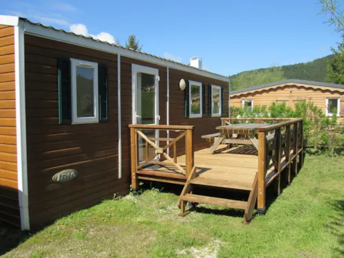 Accommodation - Mobile Home Mini Habana Duo Top Tv 19M² - image n°5 - Capfun - Camping Caravaneige L'Oursière