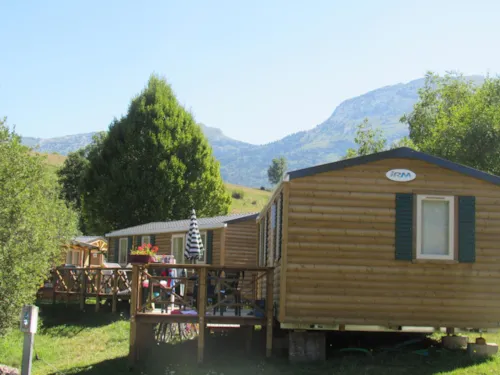 Huuraccommodatie(s) - Stacaravan Resort Top Tv 31M² - image n°8 - Capfun - Camping Caravaneige L'Oursière