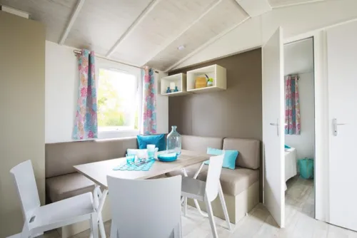 Huuraccommodatie(s) - Stacaravan Resort Top Tv 31M² - image n°10 - Capfun - Camping Caravaneige L'Oursière