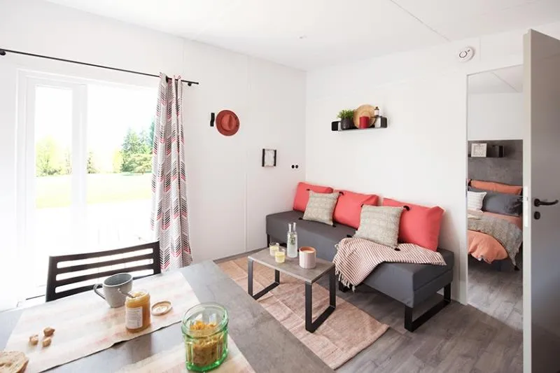 Location - Mobil Home Raoul 33M² - Capfun - Camping Caravaneige L'Oursière