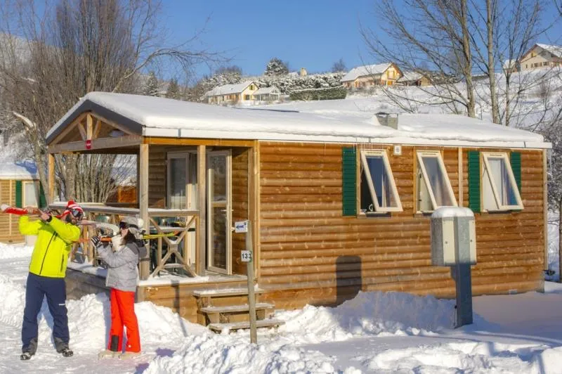 Location - Mobil Home Habana Top Tv 24M² - Capfun - Camping Caravaneige L'Oursière