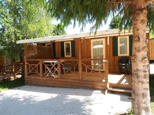 Huuraccommodatie - Stacaravan Resort Top Tv 31M² - Capfun - Camping Caravaneige L'Oursière