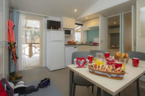 Location - Mobile Home Resort Top Tv 31M² - image n°3 - Capfun - Camping Caravaneige L'Oursière