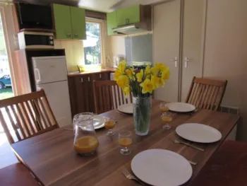 Mietunterkunft - Mobilheim Resort Top Tv 29M² - Capfun - Camping Caravaneige L'Oursière