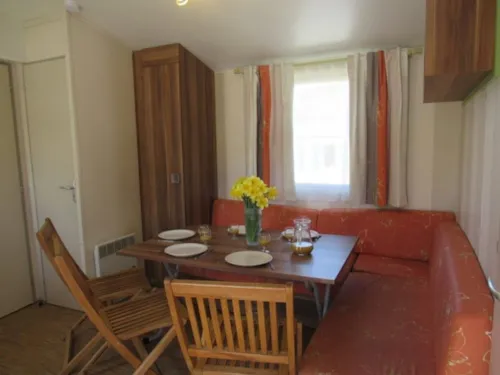 Huuraccommodatie(s) - Stacaravan Resort Top Tv 29M² - image n°4 - Capfun - Camping Caravaneige L'Oursière