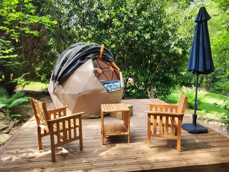 Accommodation - Dodôme Étoilé - Camping Les Usages