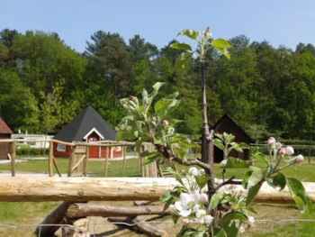 Mietunterkunft - Finnische Kota - Camping De Zeven Geitjes