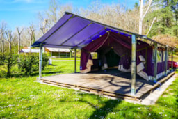 Alojamiento - Tienda Lodge -  Camping Tente Simone 