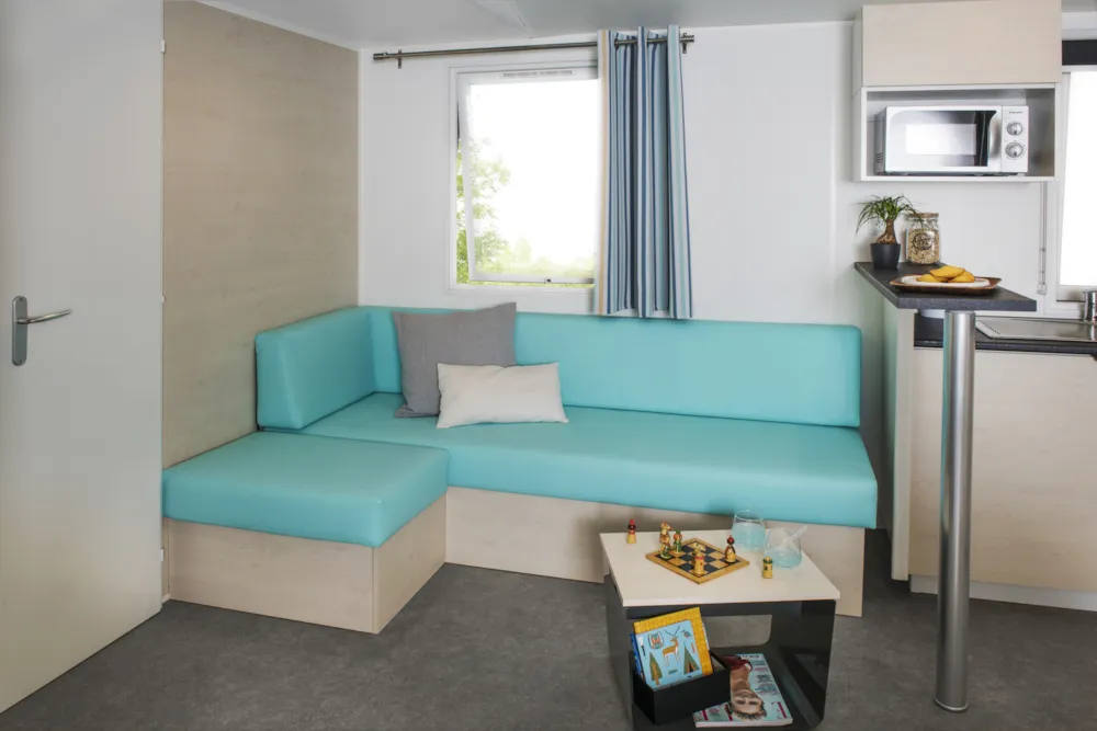 Location - Mobil-Home Premium 3 Chambres - Camping Paradis Les Deux Iles