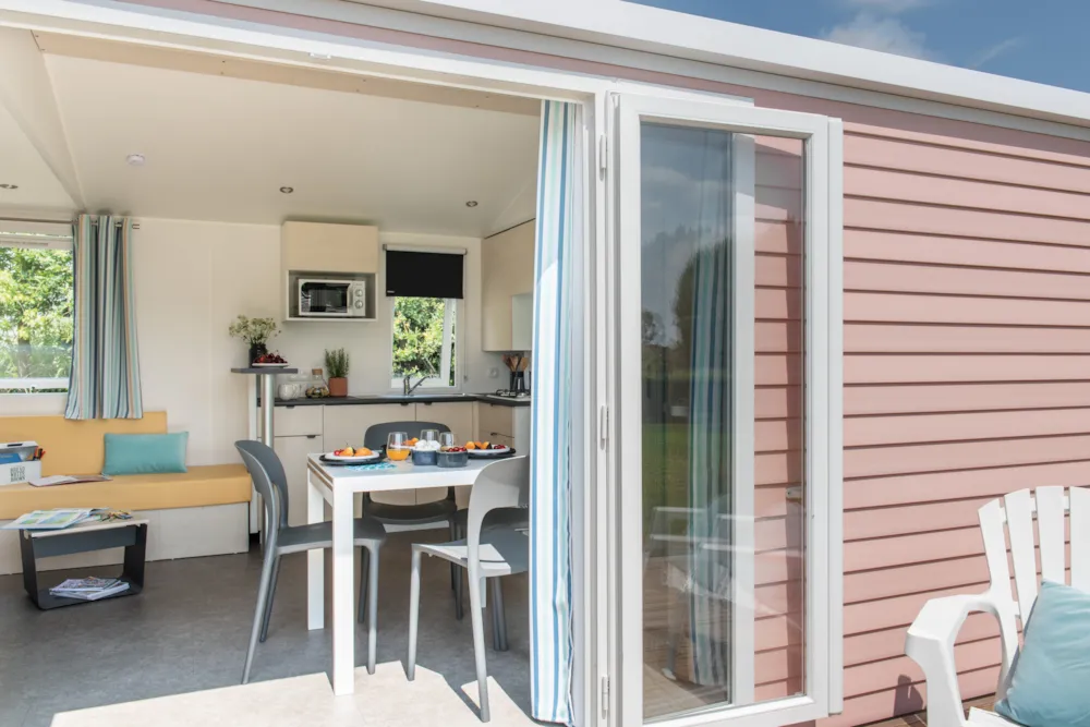 Location - Mobil-Home Premium 4 Chambres - Camping Paradis Les Deux Iles