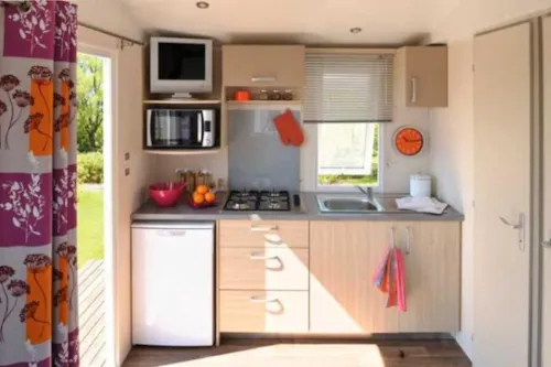 Accommodation - Le Cosy (1 Bedroom, 16 M², Air-Conditioned) 💚💚 - image n°4 - Camping Le Bois de Cornage