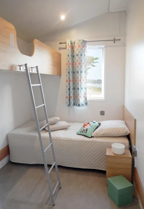 Accommodation - Mobile Home - People With Reduced Mobility (2 Bedrooms, 34 M²)-Air-Conditioned-Close To Reception ♿ - image n°7 - Camping Le Bois de Cornage