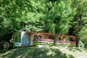 Locatif - Le Paradis (2 slaapkamers, 40 m², airconditioning) ✨✨✨ - Camping Le Bois de Cornage