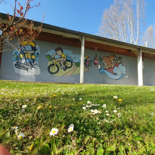 Kampeerplaats(en) - Plaats Met Elektriciteit Tent / Caravan / Camper ⛺🚐🚌🌞 - image n°8 - Camping Le Bois de Cornage