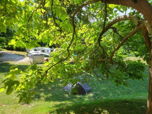 Kampeerplaats(en) - Plaats Met Elektriciteit Tent / Caravan / Camper ⛺🚐🚌🌞 - image n°4 - Camping Le Bois de Cornage