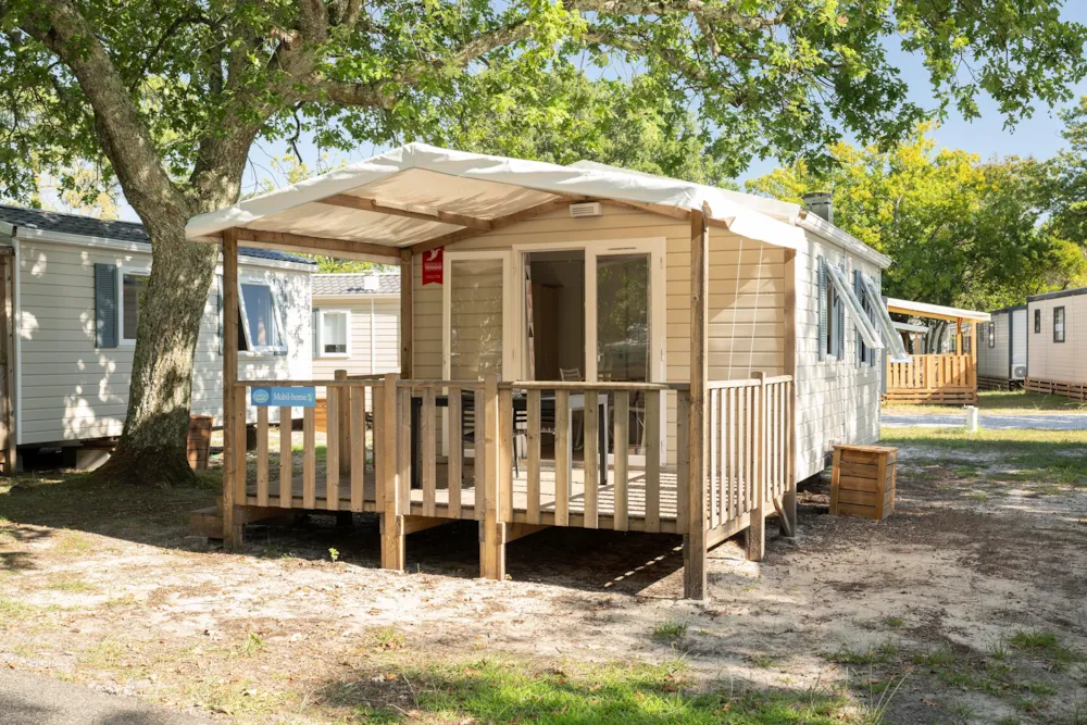 Location - Mobil-Home Classique 1 Chambre - Camping Paradis Albret