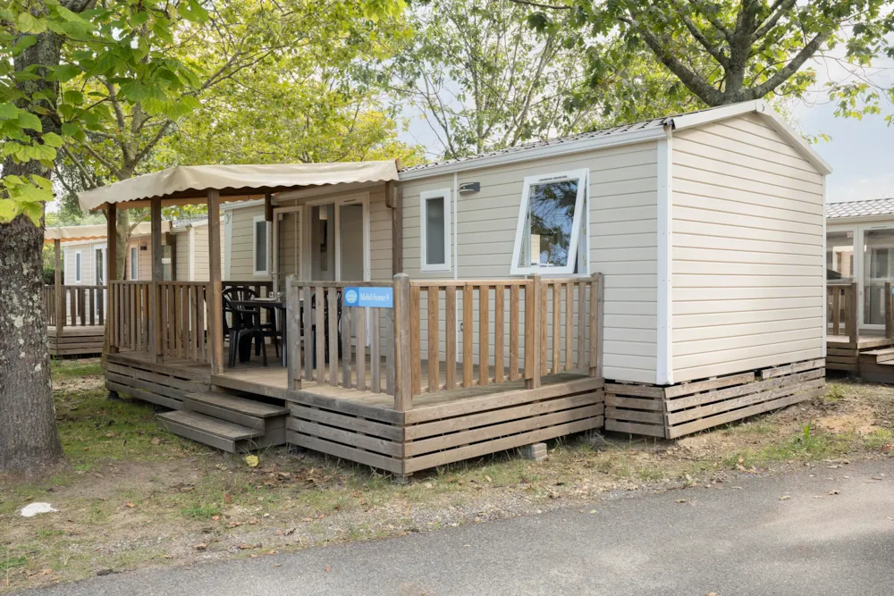 Location - Mobil-Home Premium 3 Chambres - Camping Paradis Albret