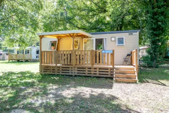 Huuraccommodatie(s) - Stacaravan Confort 3 Slaapkamers - Camping Paradis Albret