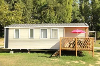 Huuraccommodatie(s) - Stacaravan Classique 3 Slaapkamers - Camping Paradis Albret
