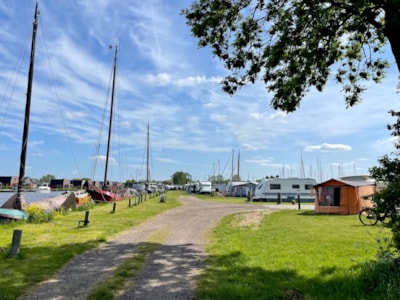 Pitch by the water — 3