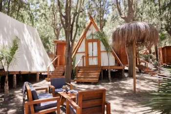 Mietunterkunft - Glamping Tent Algaida - TAIGA Tarifa Punta Paloma