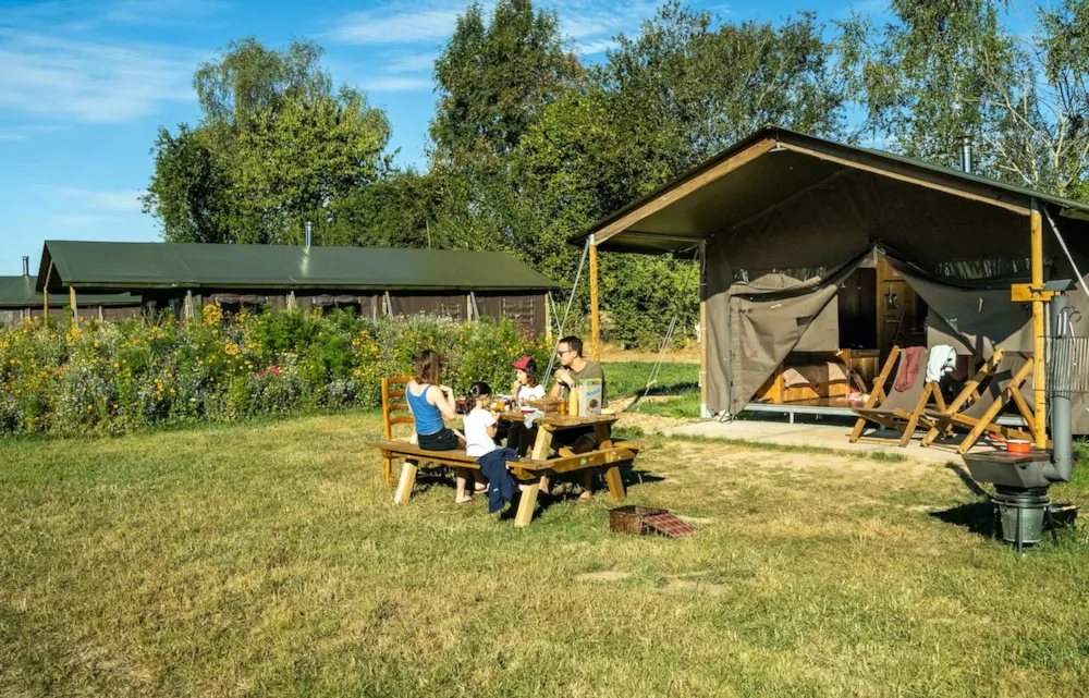 Accommodation - Lodge With Private Outdoor Shower - La Ferme de Fontenille