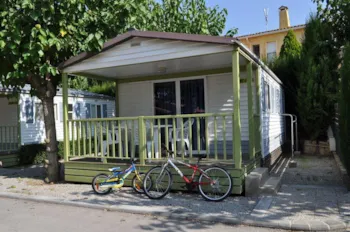 Mietunterkunft - Mobilheim Mediterrani - Camping Mas Patoxas