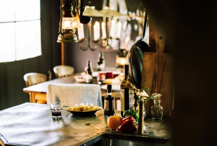 Lodge Champêtre Avec Douche Privée Extérieure