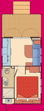 Mobilhome Perla C   2 pers. — 6