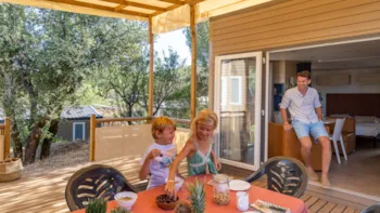 Mietunterkunft - Duo Amerique Komfort - Camping Club Tikayan Les Cigales