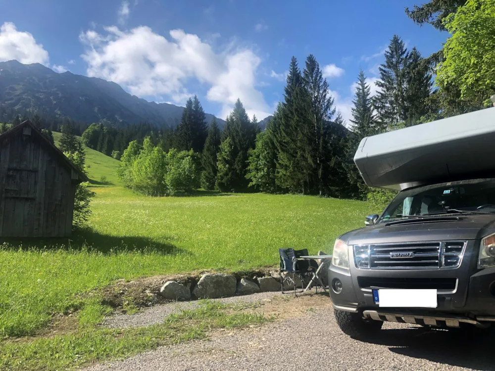 Fahrzeuge, Wohnwagen, Zelte Bis 5,5 M Länge - Direkter Bergblick