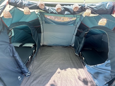 Emplacement équipé "prêt-à-camper"