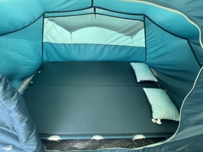 Emplacement équipé "prêt-à-camper"