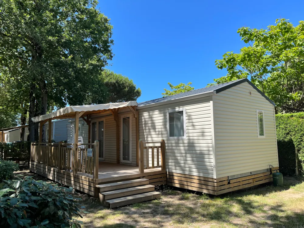 Location - Le Domaine De Beaulieu - Mobil-Home Xxl Breizh - 37 M² - 4 Chambres - 1 Salle De Bain - 1 Wc - Clim - Mobil Home XXL – Le Domaine de Beaulieu