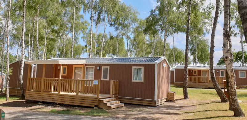 Le Ranch Des Volcans - Mobil-Home Xxl2 - 40 M² - 4 Chambres - 2 Salles De Bain - 2 Wc