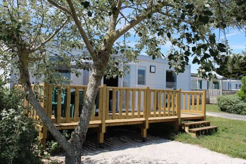Mietunterkunft - Mobilheim Classique 2 Schlafzimmer - Camping Paradis La Baie de Ploemeur
