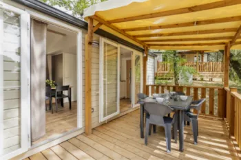 Location - Mobil-Home Confort+ 2 Chambres S - Camping Paradis La Baie de Ploemeur