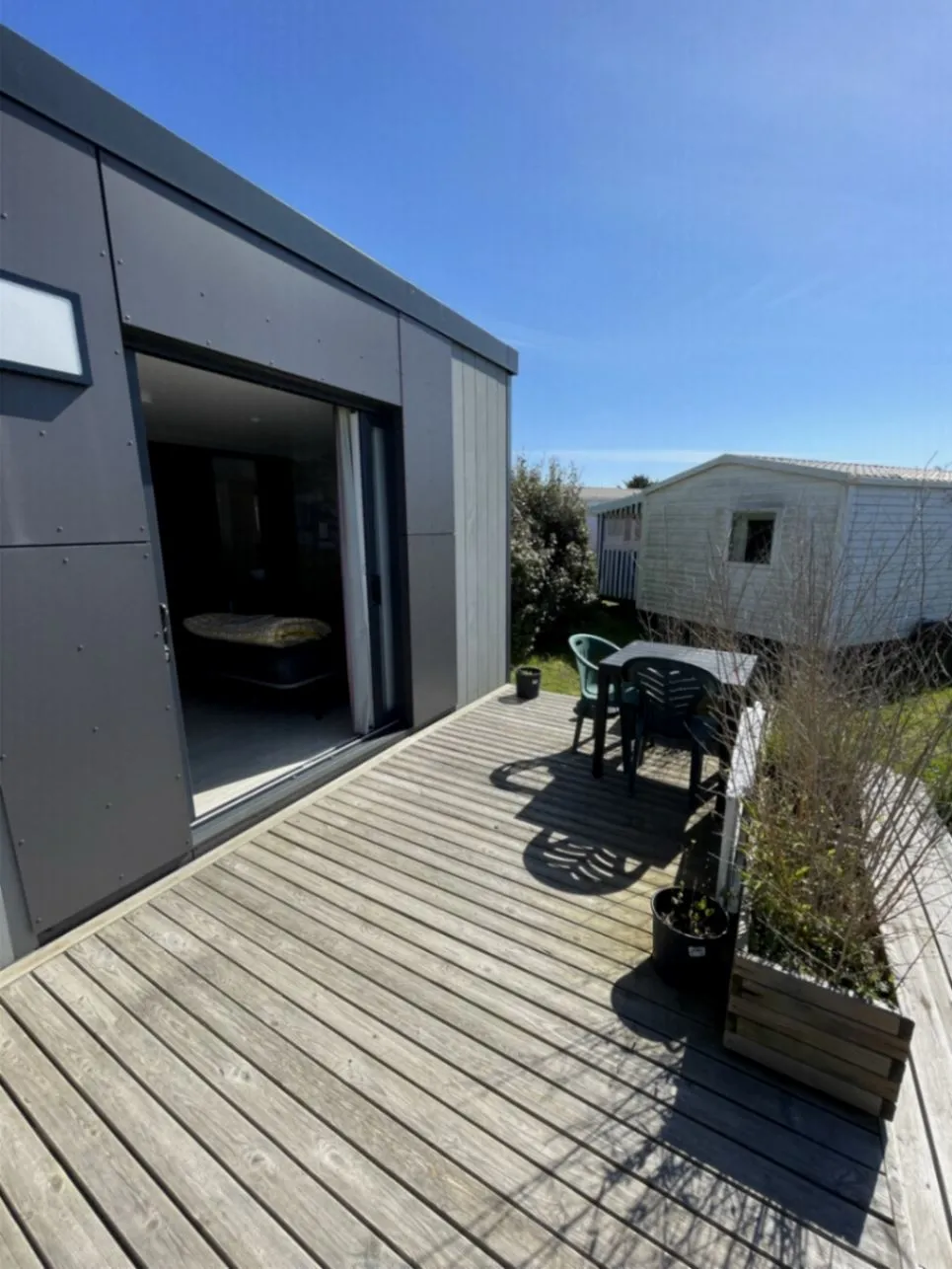 Mietunterkunft - Mobilheim Confort 1 Schlafzimmer - Camping Paradis La Baie de Ploemeur