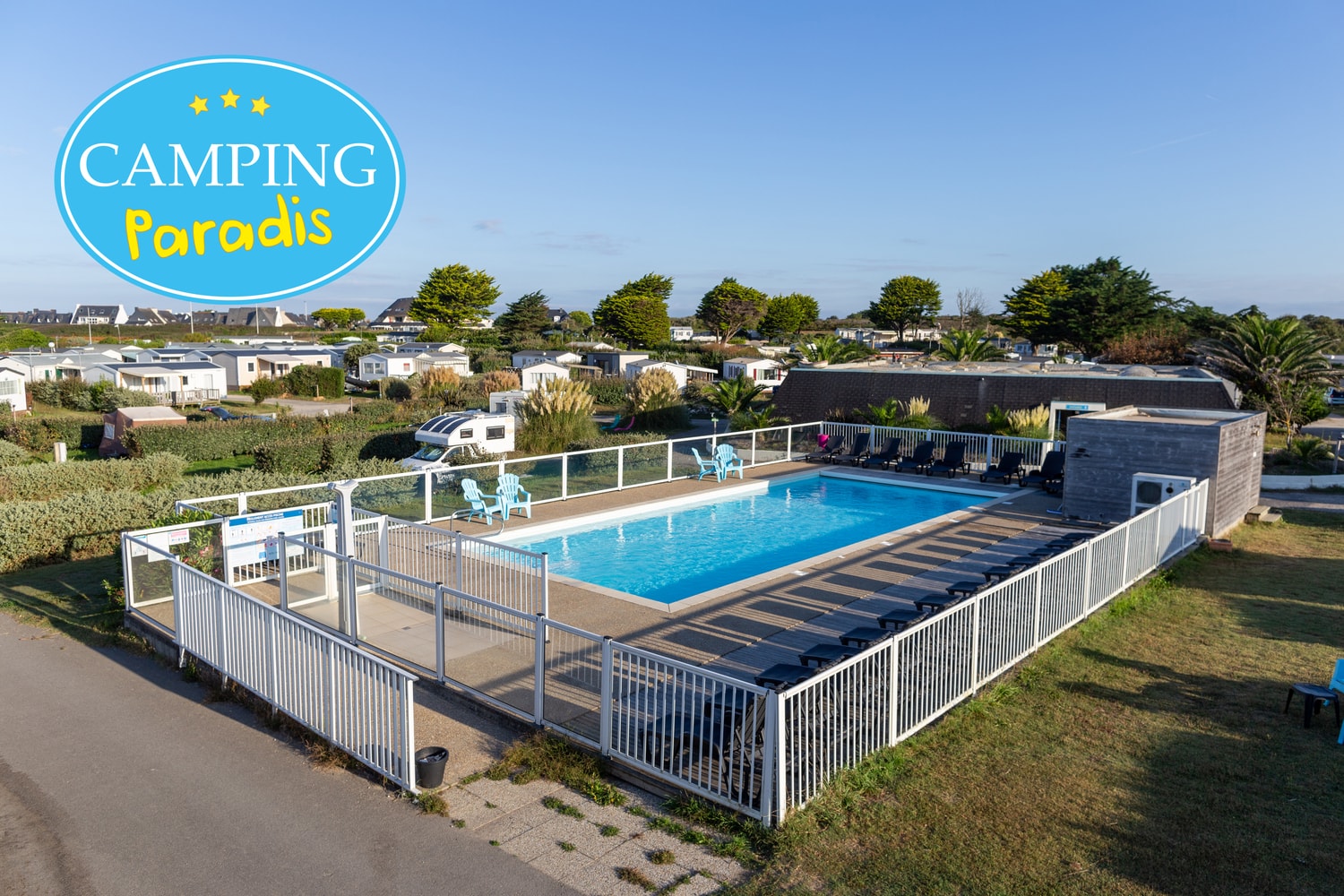 Camping Paradis La Baie de Ploemeur — Photo 1