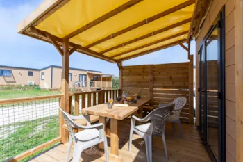 Location - Mobil-Home Premium 2 Chambres D - Camping Paradis La Pointe de Roscoff
