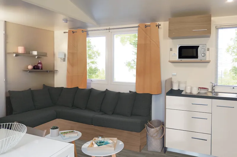 C10 Mobil-Home 3 Chambres - Clim + Tv